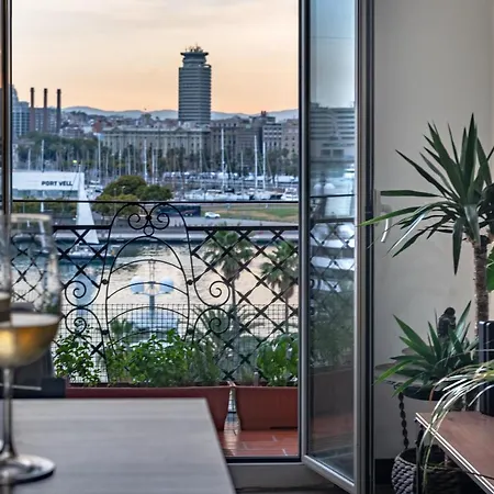 Apartment Superb Cute Flat Bests View On The Sea For Couple Barcelona